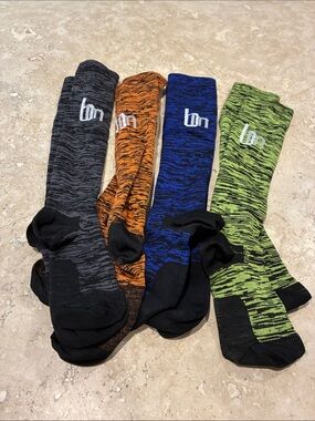 Bluemaple Women’s copper compression Socks 4-Pack